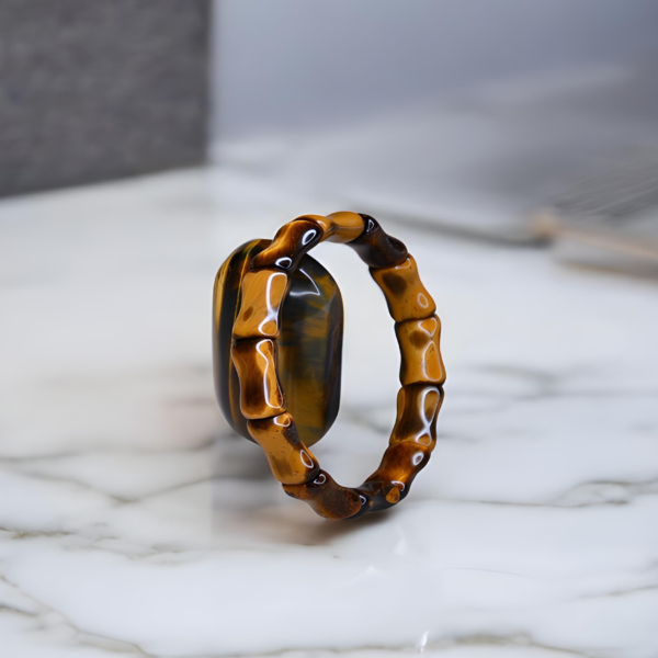 DOĞALTAŞ KAPLAN GÖZÜ ROLEX UNİSEX - Görsel 3
